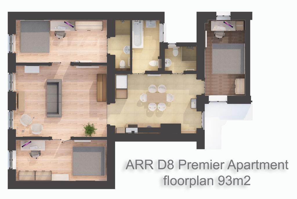 Bpr D8 Premier Apartment Budapešť Exteriér fotografie